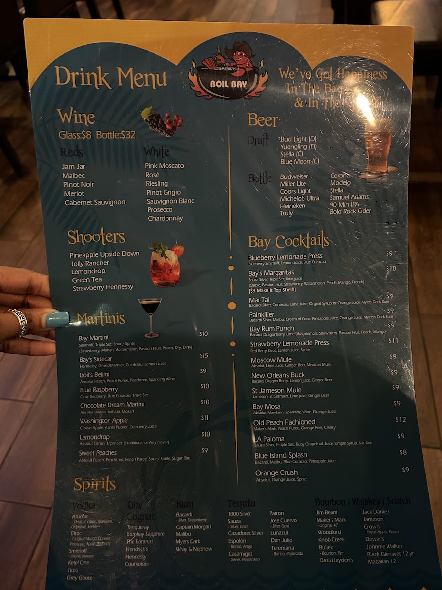Boil Bay Cajun Seafood and Bar Menu - Image 3