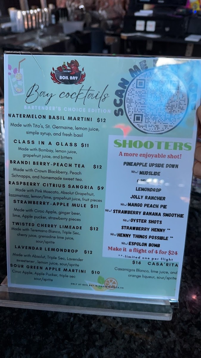 Boil Bay Cajun Seafood and Bar Menu - Image 6